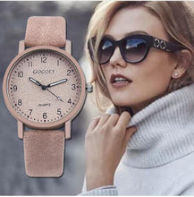 Load image into Gallery viewer, Women Watches Fashion minimalism Bracelet Watch Woman Relogio Leather Rhinestone Analog Quartz Watch Female Clock Montre Femme